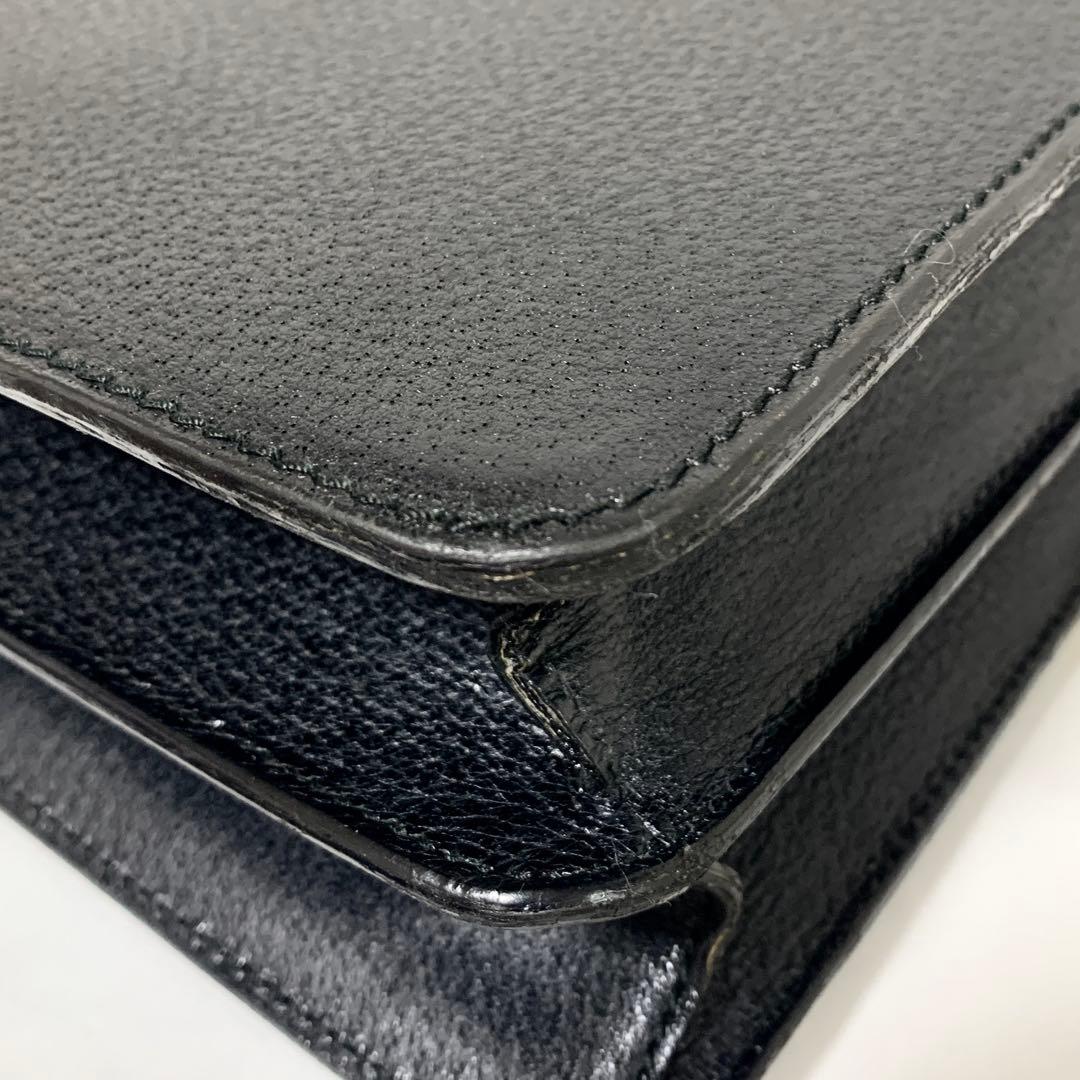 【バンブー】オールドグッチ　OLD GUCCI　ビジネスバッグ　ブリーフケース