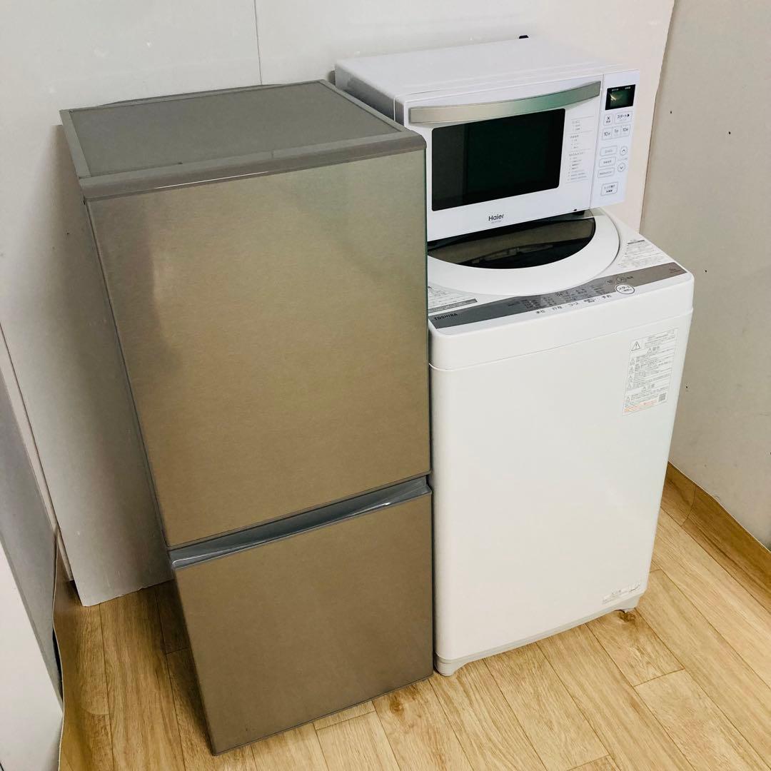 美品高年式高品質❗️東芝洗濯機一人暮らし家電セット　大阪、大阪近郊配送設置無料