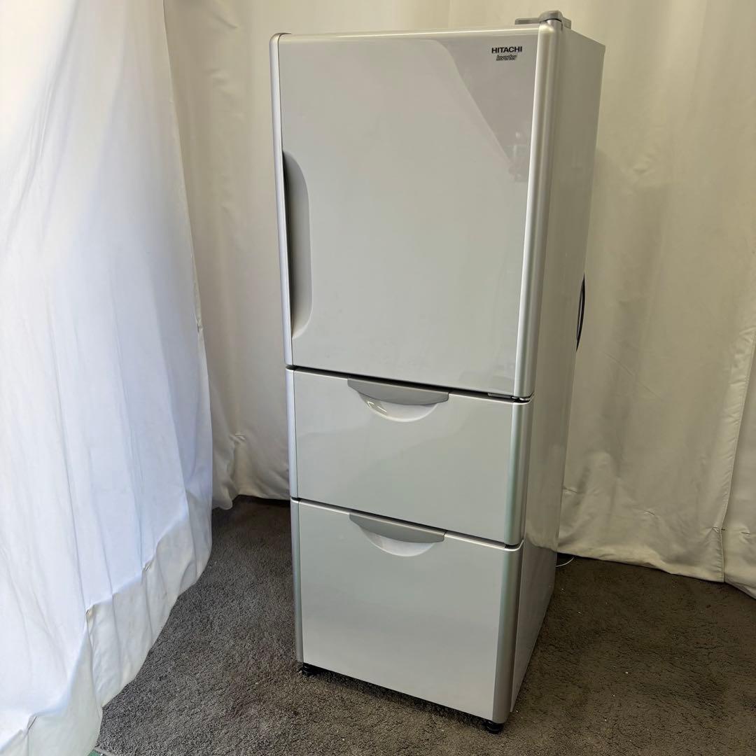 602　日立　冷蔵庫　大型　200-300ℓ　右開　中古　安い　綺麗　設置無料
