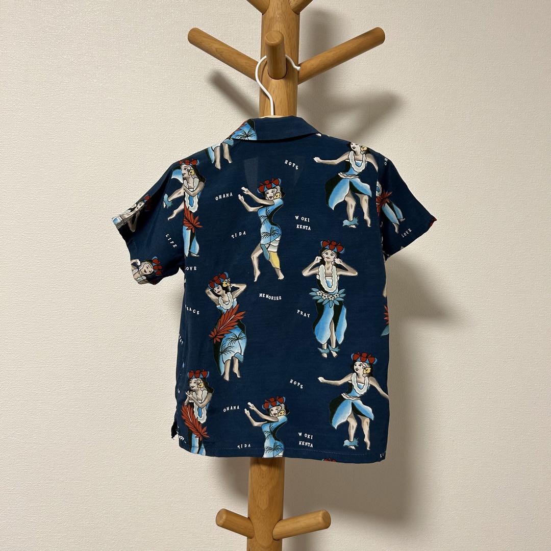 アロハブロッサム　80 アロハシャツ　キッズ　2枚セット