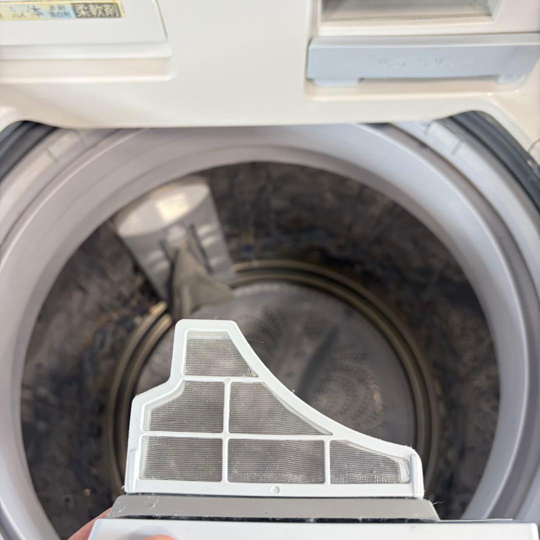 744 ガラストップ　乾燥付き　洗濯機　11/6キロ　小型　一人暮らし　家庭用