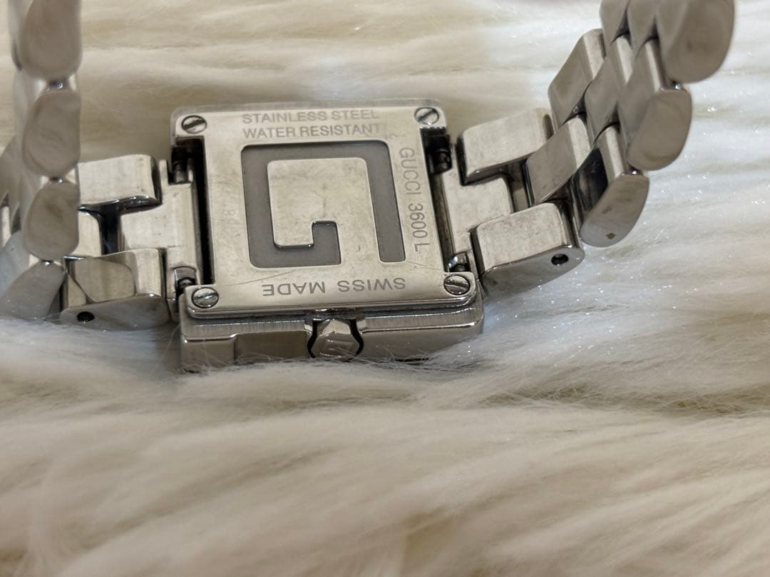 [動作確認済み]GUCCI 3600L スクエアの腕時計