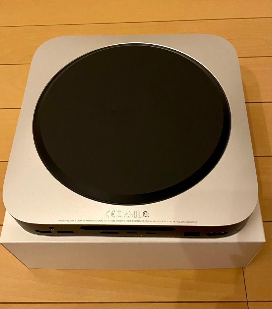 美品 Mac mini M2 8GB アップル製マウス、キーボードセット