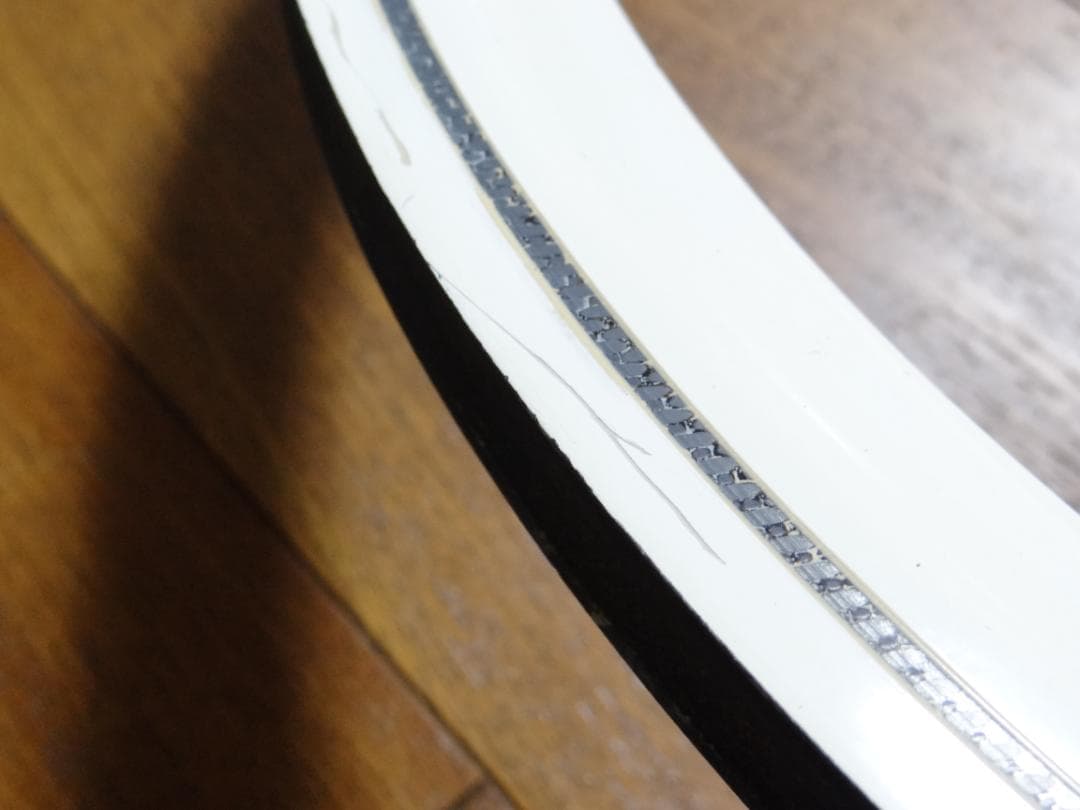 TORAYCA バトンホイール 650C リア カーボンチューブラー 東レ