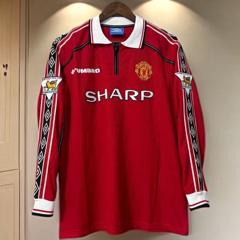 マンチェスター・ユナイテッド BECKHAM 7番 長袖 シャツ