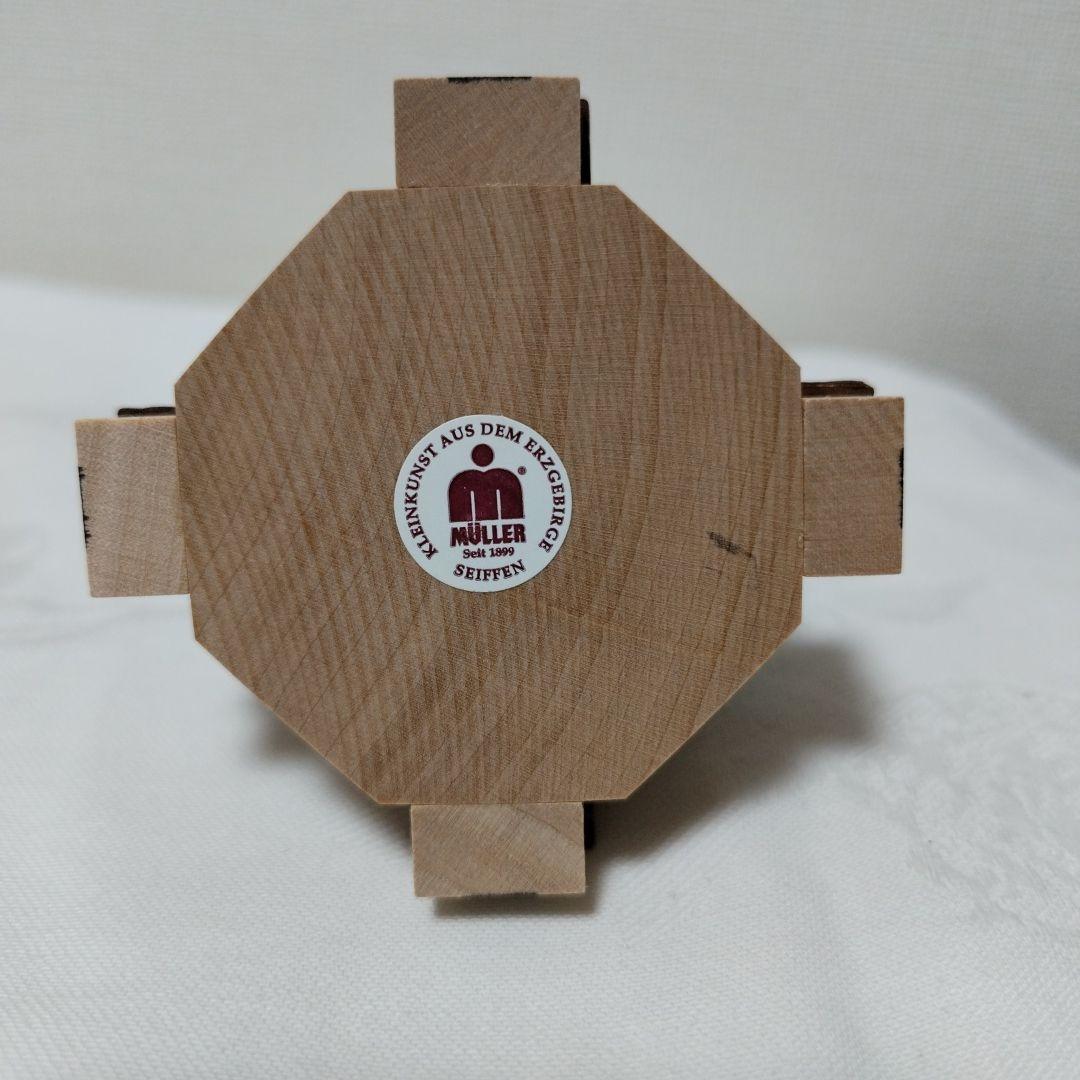 ドイツ製　木製　クリスマス飾り　教会、聖歌隊、モミの木