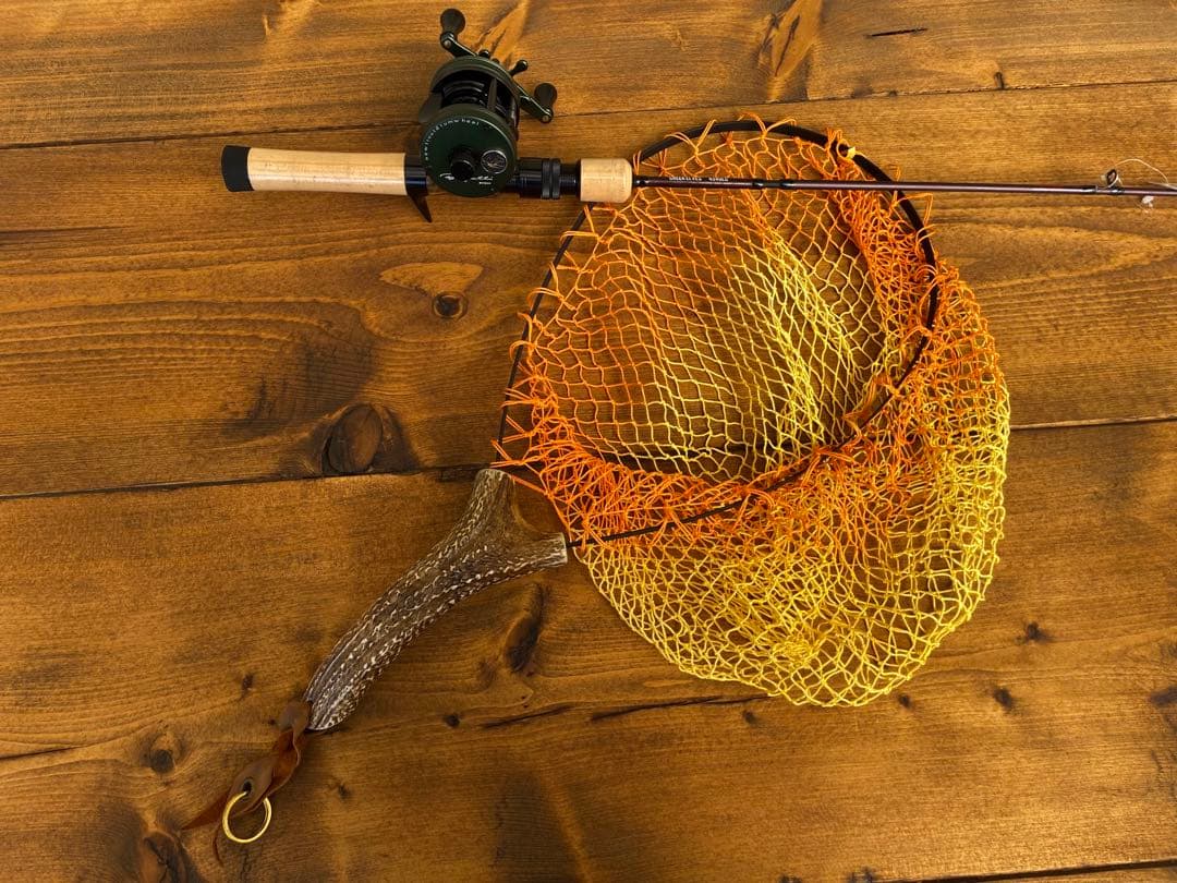 トラウトロッド　パックロッド　ベイトロッド　渓流釣り　天然木グリップ　源流