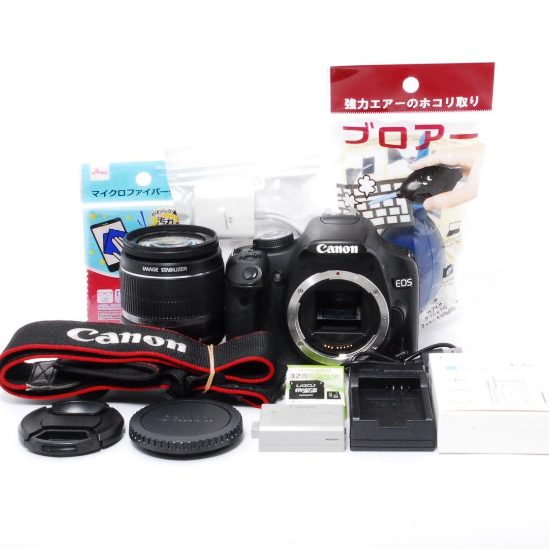 すぐ使える◆Canon Kiss X3◆一眼レフカメラ◆スマホ転送◆おまけ多数◆