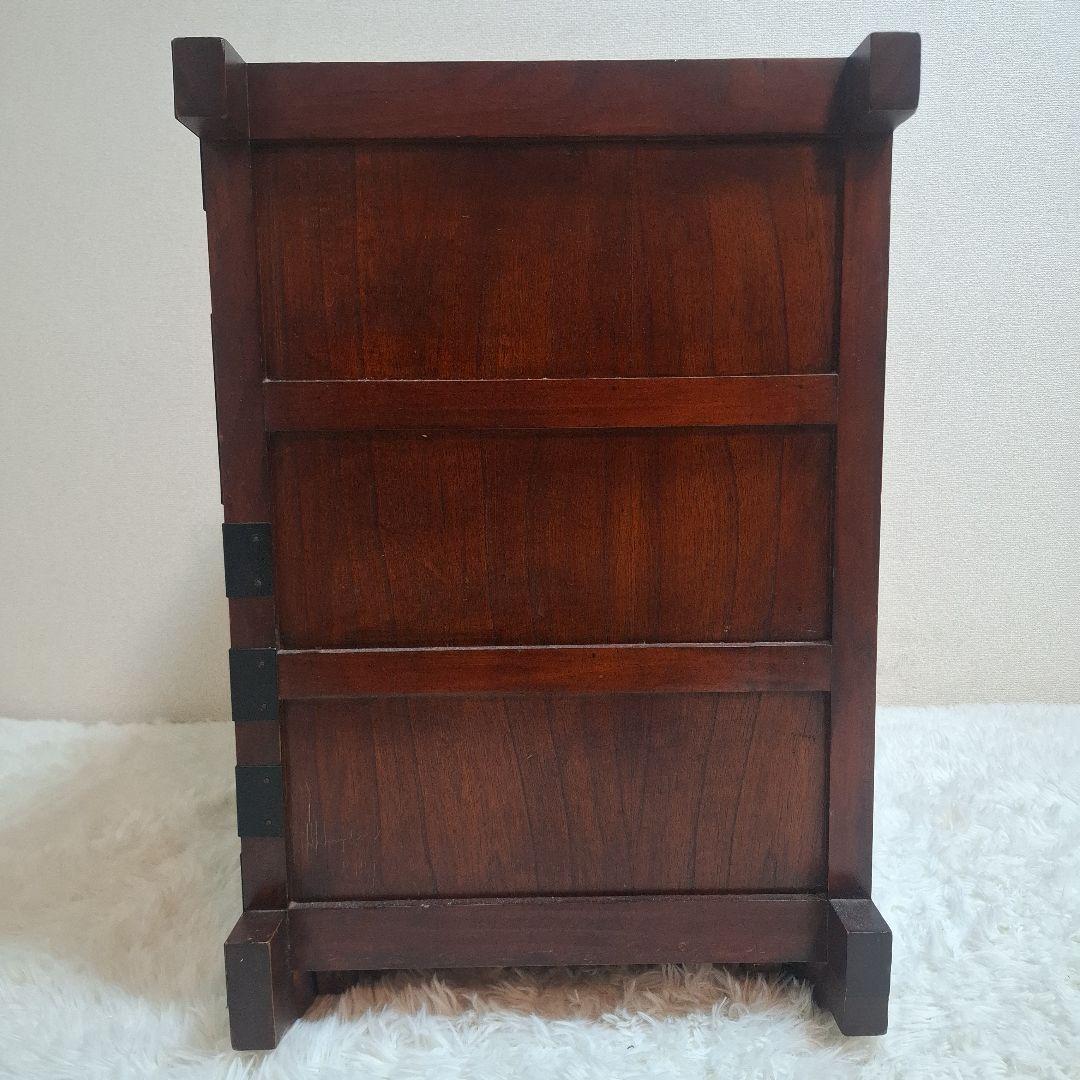 【希少】民芸調家具 和箪笥 からくり箪笥 インテリア 昭和レトロ 和