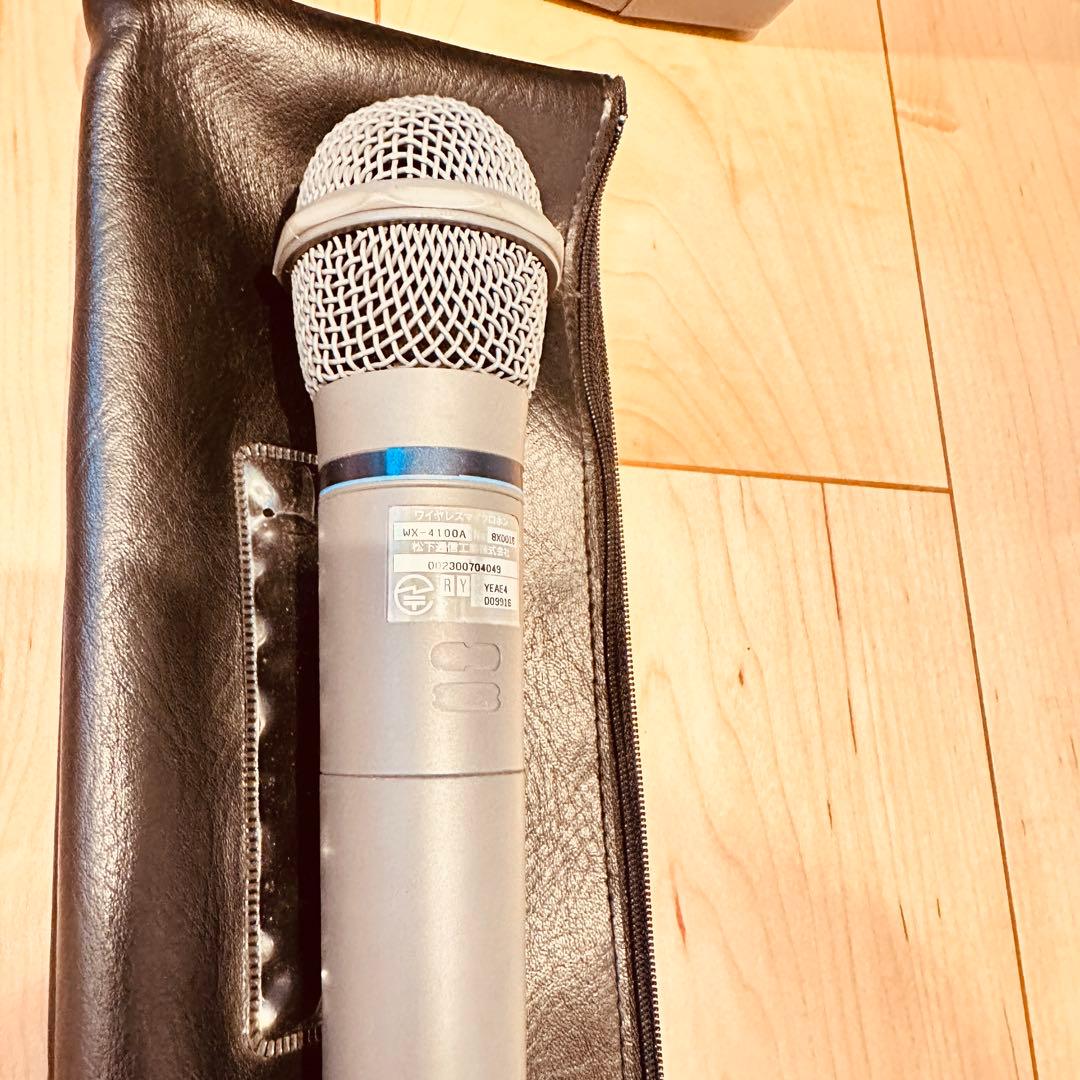 パナソニック WX-281C ワイヤレス アンプ マイク カセット デッキ