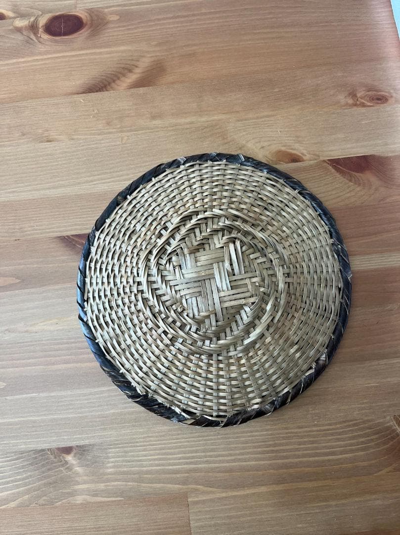 【20枚セット】蕎麦ざる 竹ざる 蕎麦皿 そばざる 黒竹 直径約24cm 戸隠風