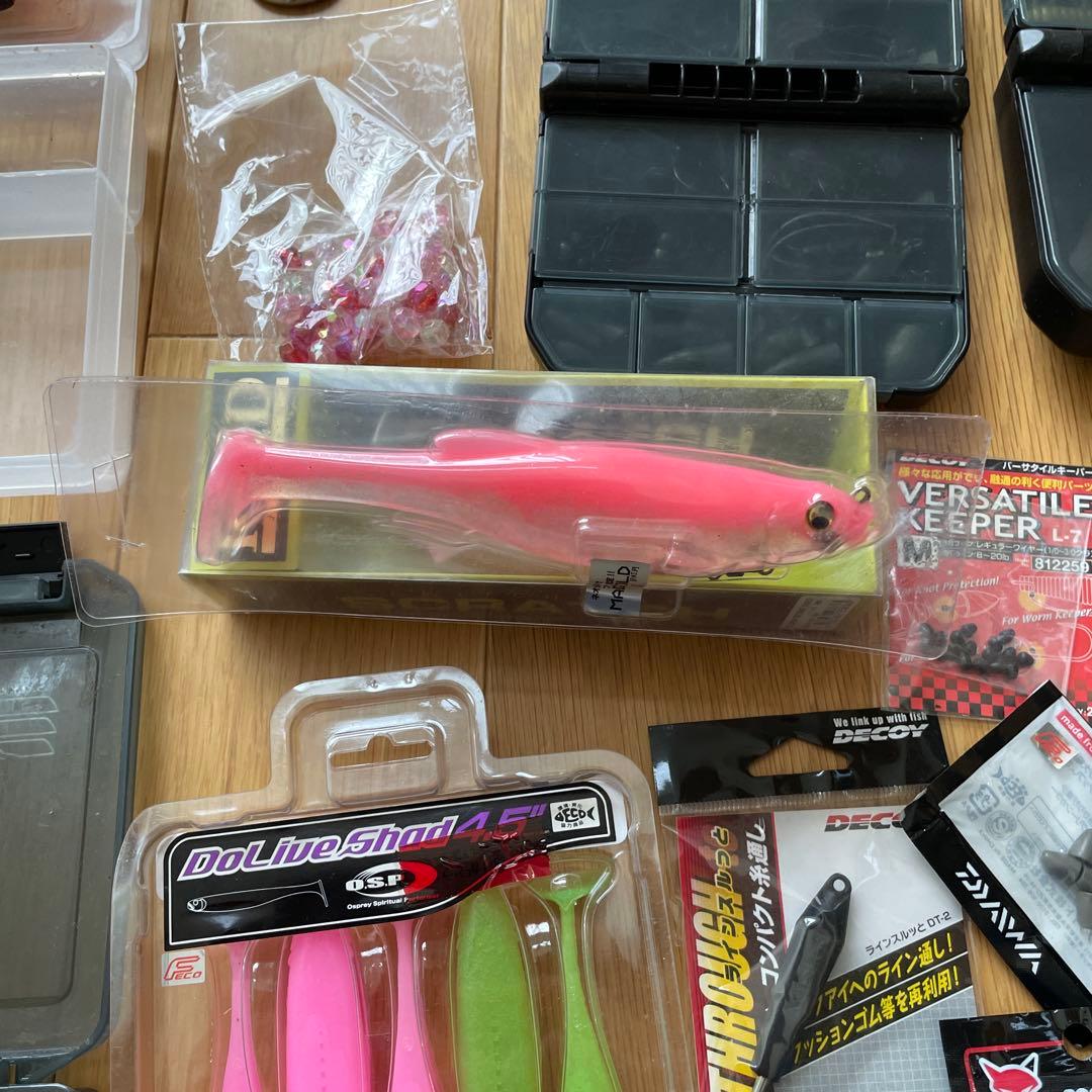 まとめ売りバスルアー フロッグ ワーム フックシンカー類