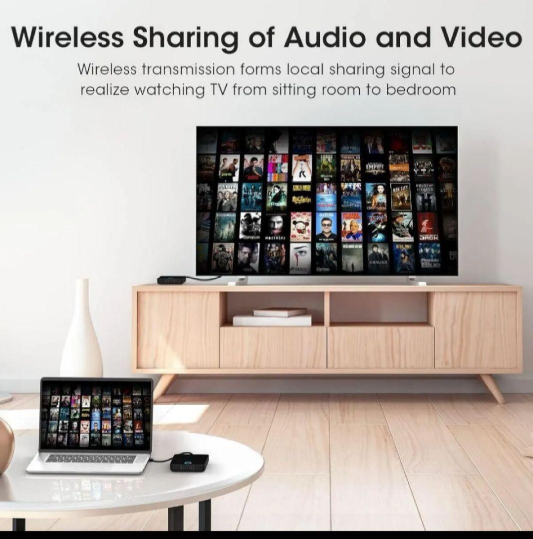 最安値❥ワイヤレスHDMI送信機 受信機 4K 5Ghz 30M日本技適認証取得