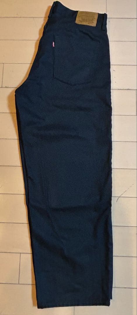 リーバイス578 バギー コーティングデニム ダークインディゴ W34