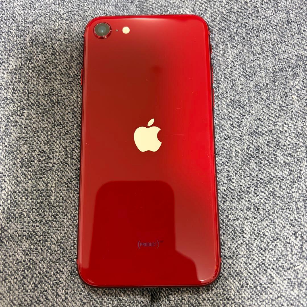 【esimのみ】iPhoneSE 3 赤 128GB【やや難あり】