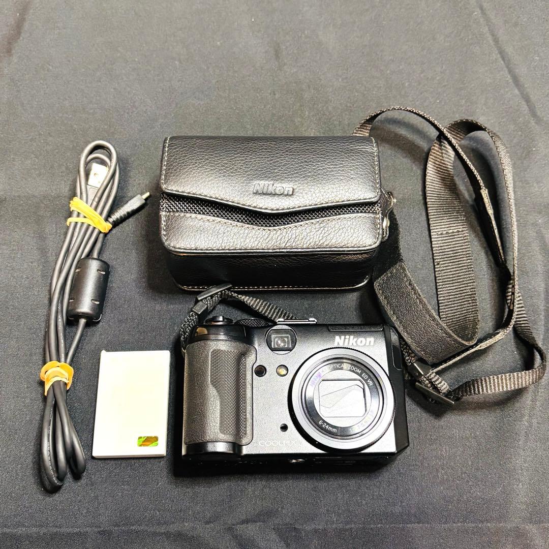 NIKON COOLPIX P6000 コンデジ ケース付き