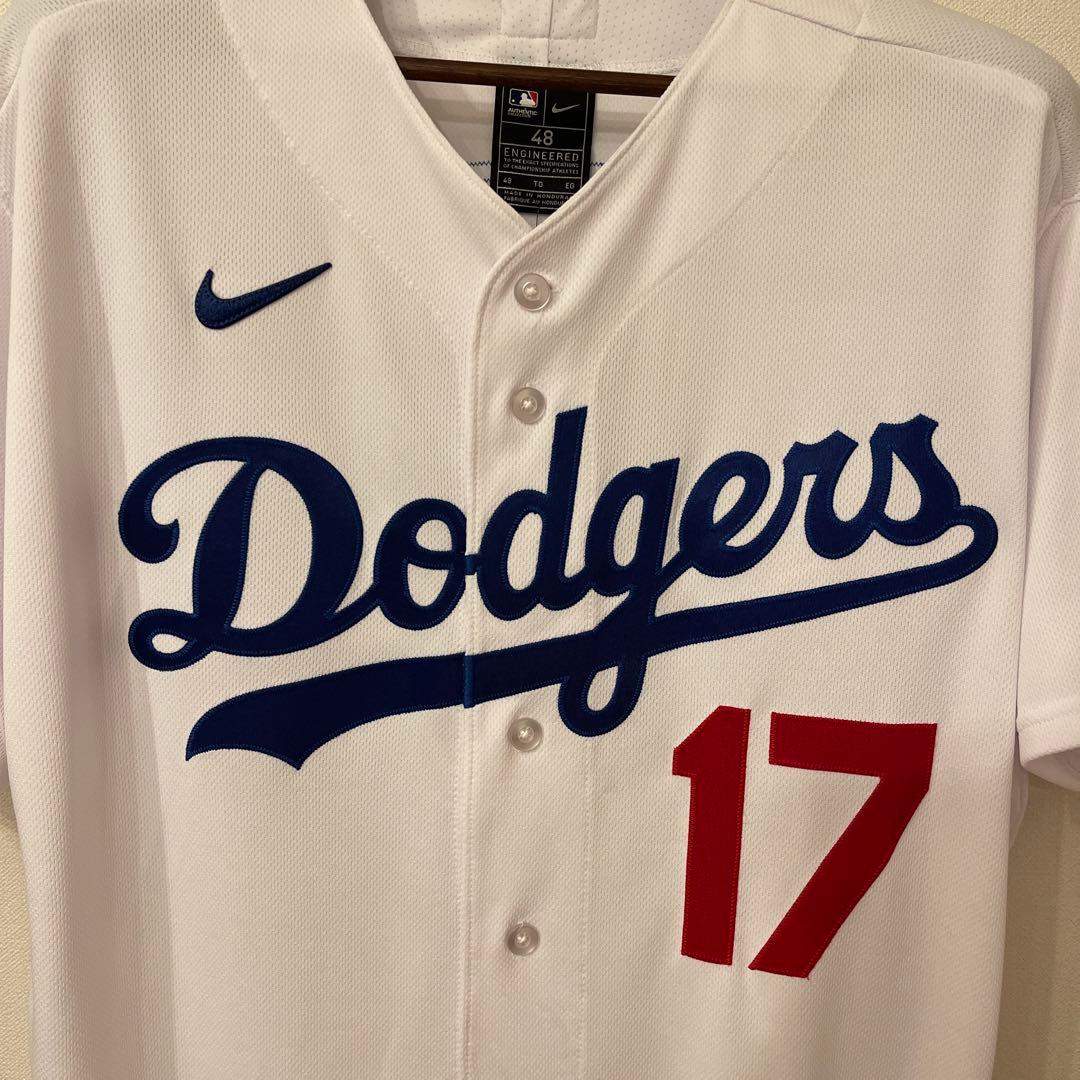 ドジャース オーセンティックホームユニフォーム 大谷翔平#17本人着用48サイズ