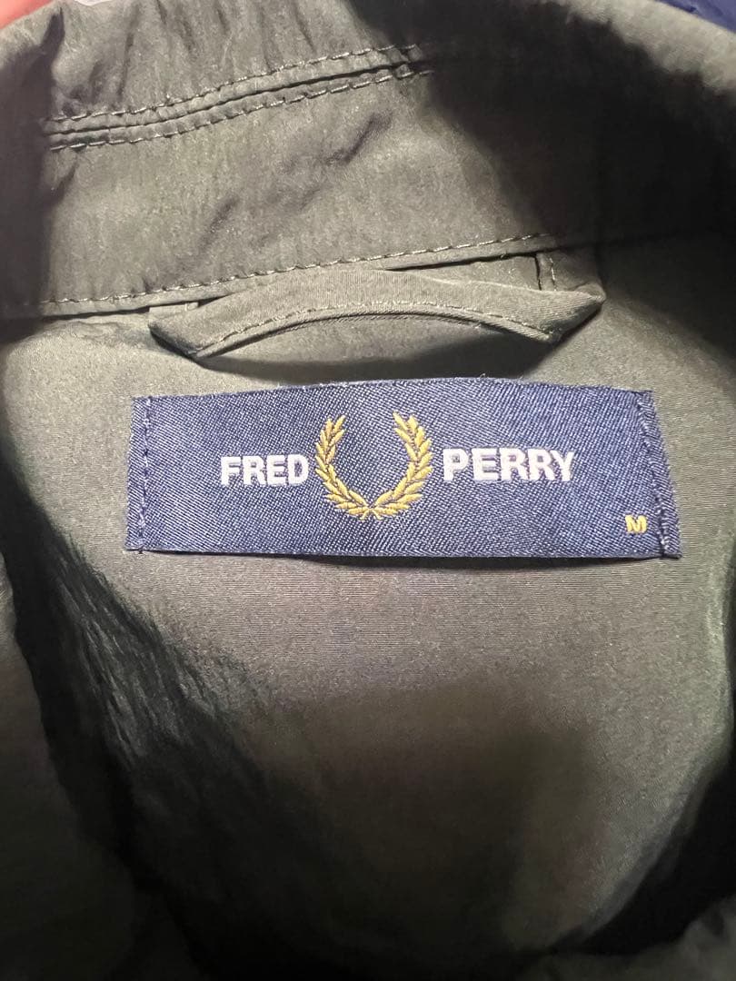FRED PERRY ジップアップオーバーシャツジャケット