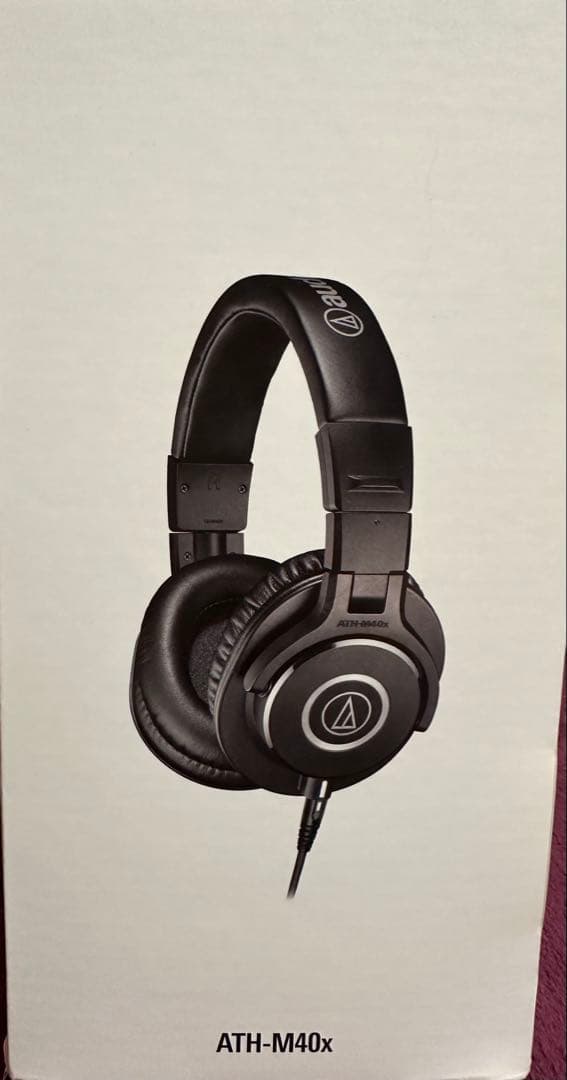 未使用 ATH-M40x オーディオテクニカ ヘッドホン