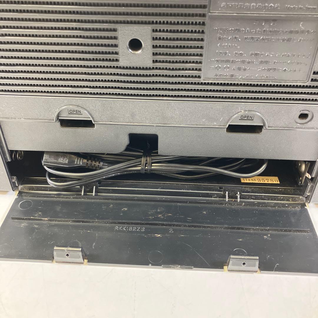 【簡易動作確認済】 National RX-5105 ヴィンテージラジカセ