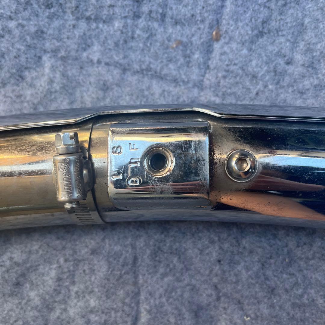 バッサーニ Radial Sweepers マフラー クローム/ブレイクアウト