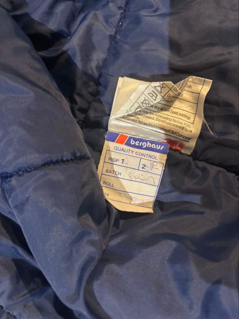 293 Berghaus 90s 英国製GORE-TEXマウンテンネイビーブルー