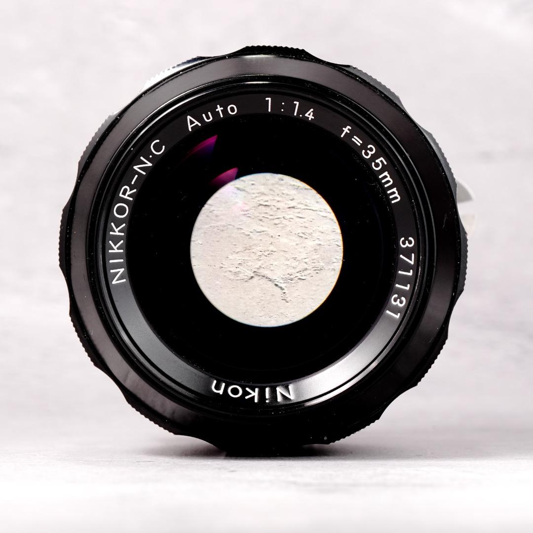 希少 Ai改 ニコン Nikkor-N C Auto 35mm F1.4 131