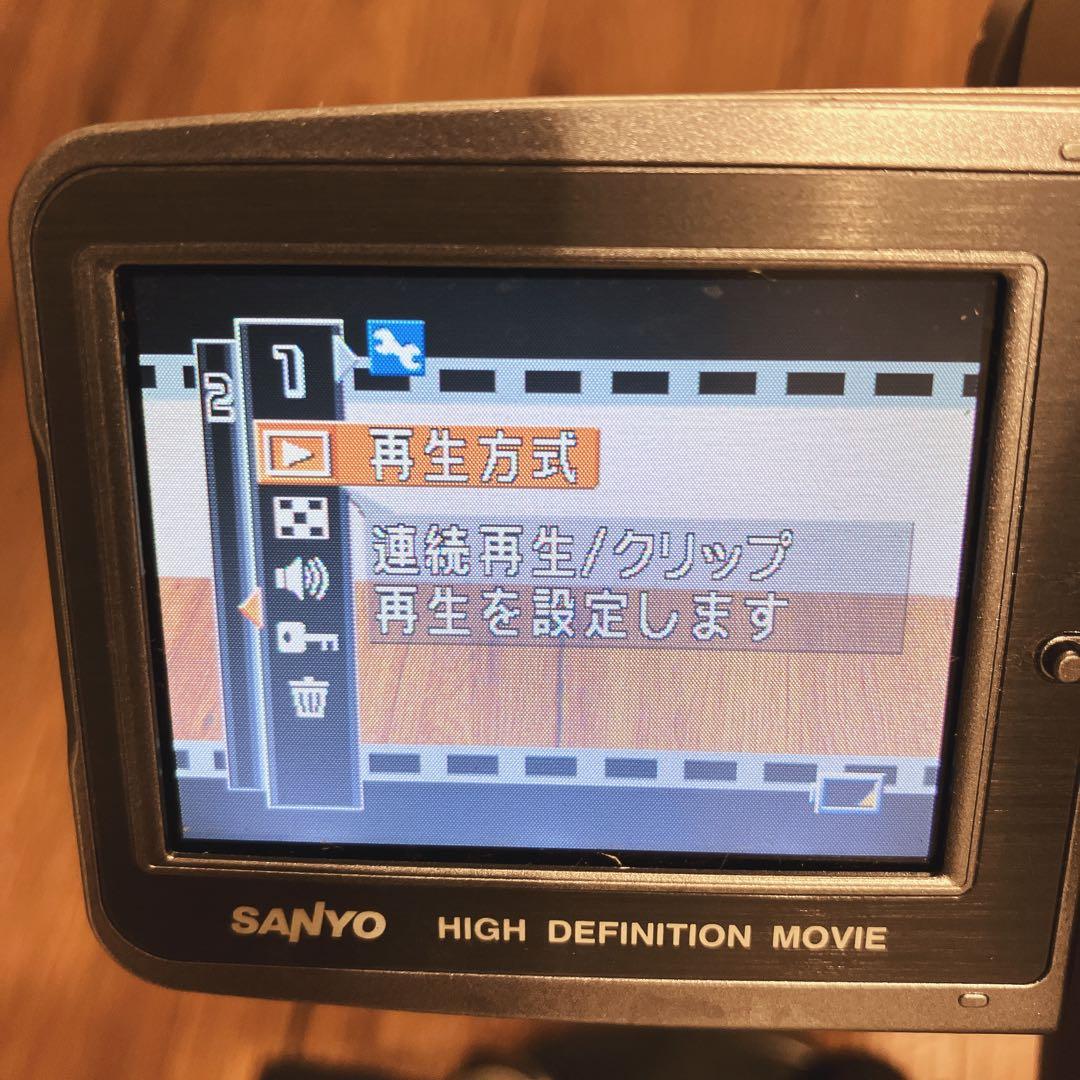 SANYO Xacti DMX-HD1A(S) デジタルムービーカメラ　動作品