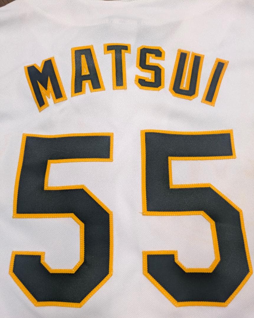 MLB オークランド・アスレチックス ユニフォーム 松井55 XL 新品タグ付き