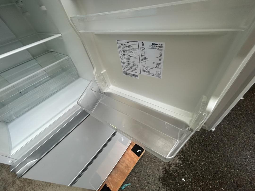 全国送料無料 ハイセンス 3ドア冷凍冷蔵庫 HR-D2801W 2019年製