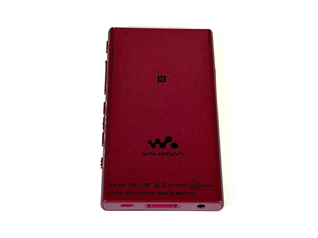 SONY NW-A35 ピンク デジタルオーディオプレーヤー ボルドーピンク