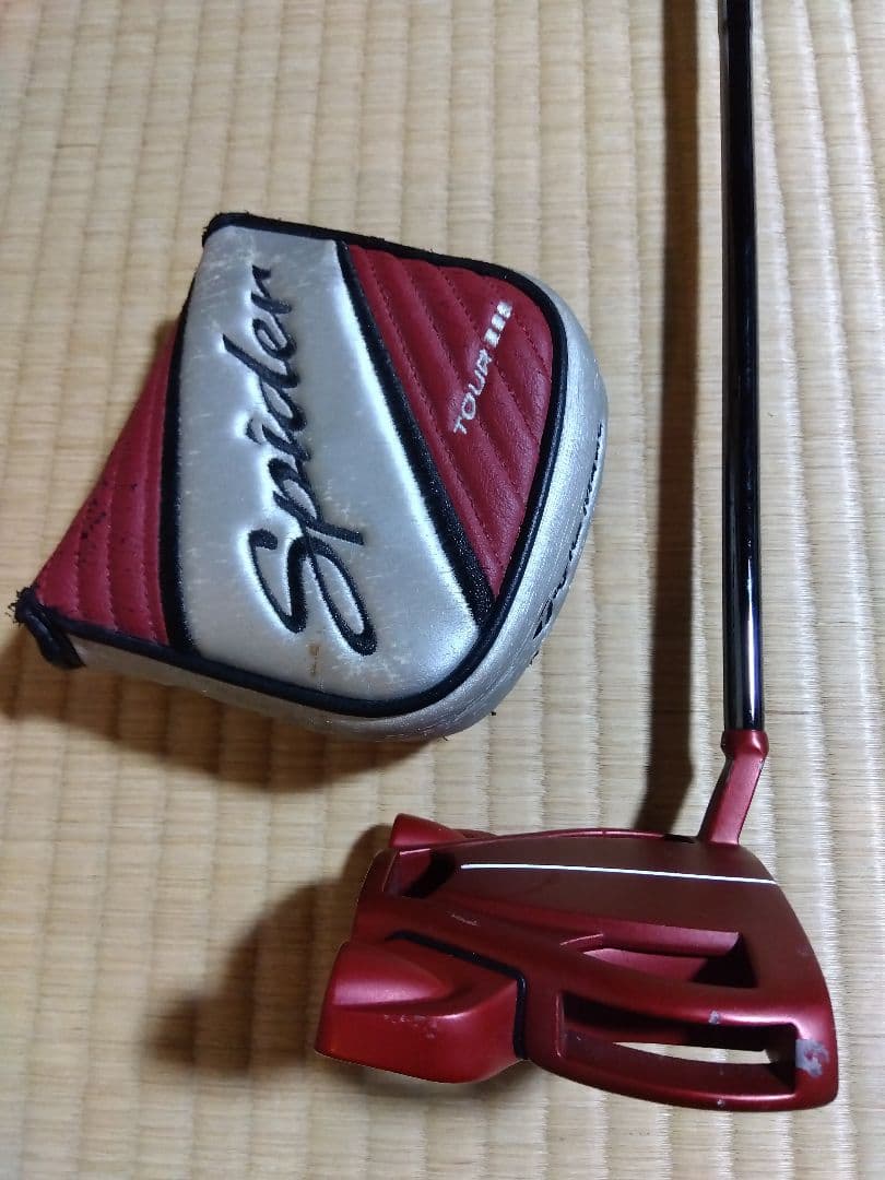 テーラーメイド　スパイダーツアーレッド　スモールスラント　34インチ