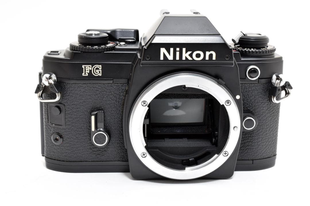 良品 NIKON FG ブラック フィルムカメラ モルト新品交換済 H274