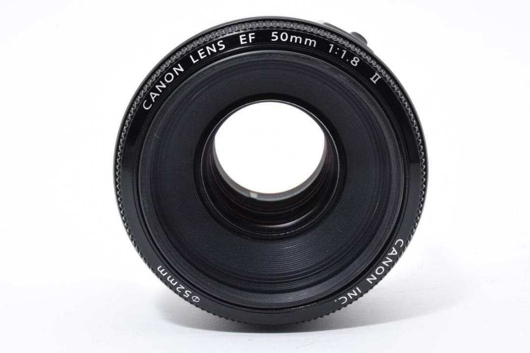 【極美品】Canon EF 50mm F1.8 II カメラ レンズ 動作品