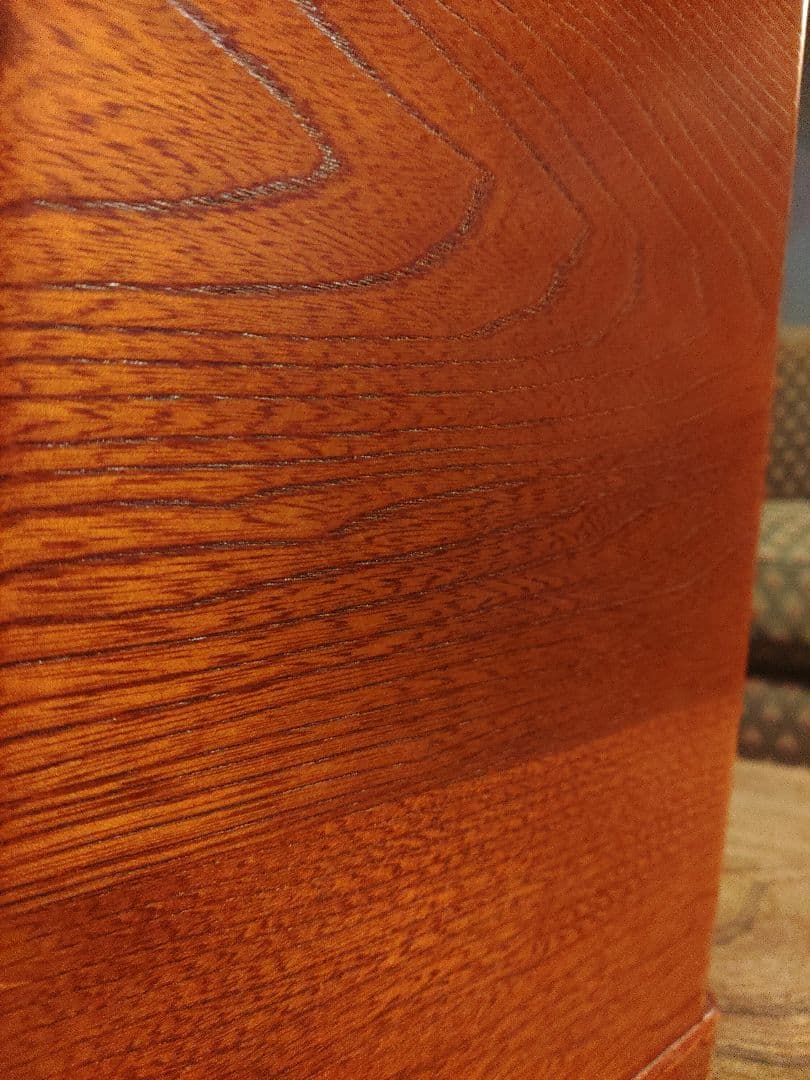 希少　無垢　ダストボックス　ごみ箱　蟻継ぎ　天然　欅　工芸　民芸