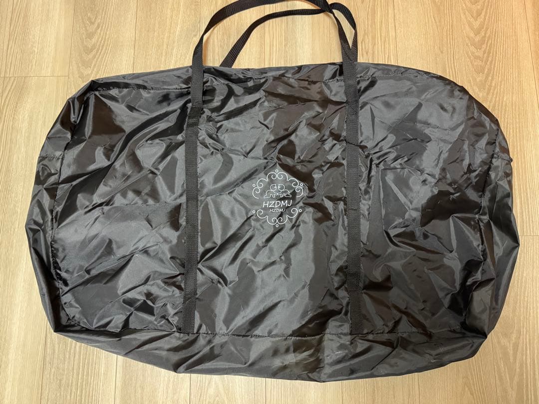 HZDMJ ベビーベッド ベージュ 折りたたみ 添い寝