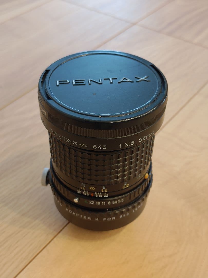 PENTAX-A 645 35mm単焦点レンズ(アダプター K付き)
