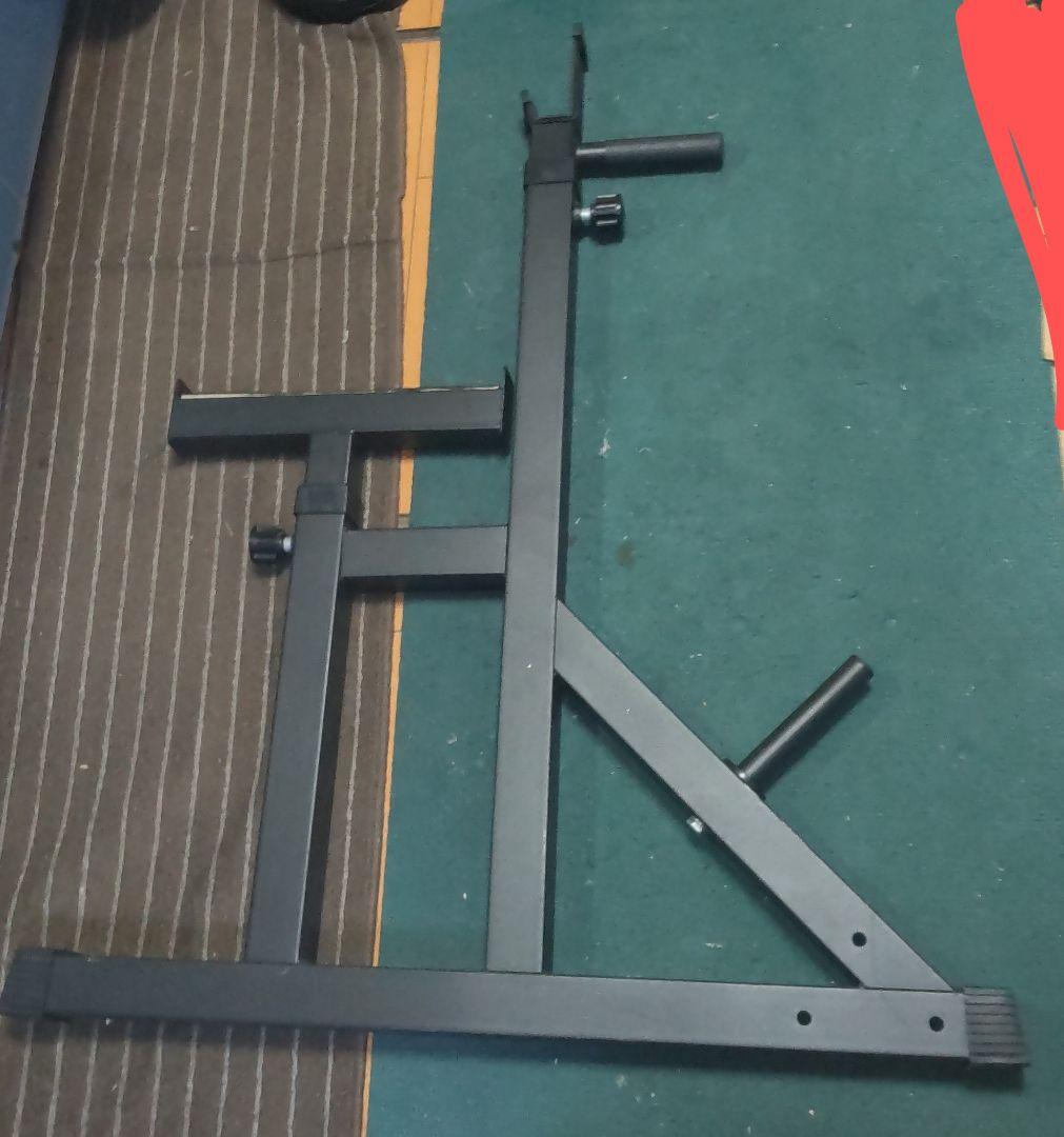 グロング スクワットベンチラック セーフティーバー付き