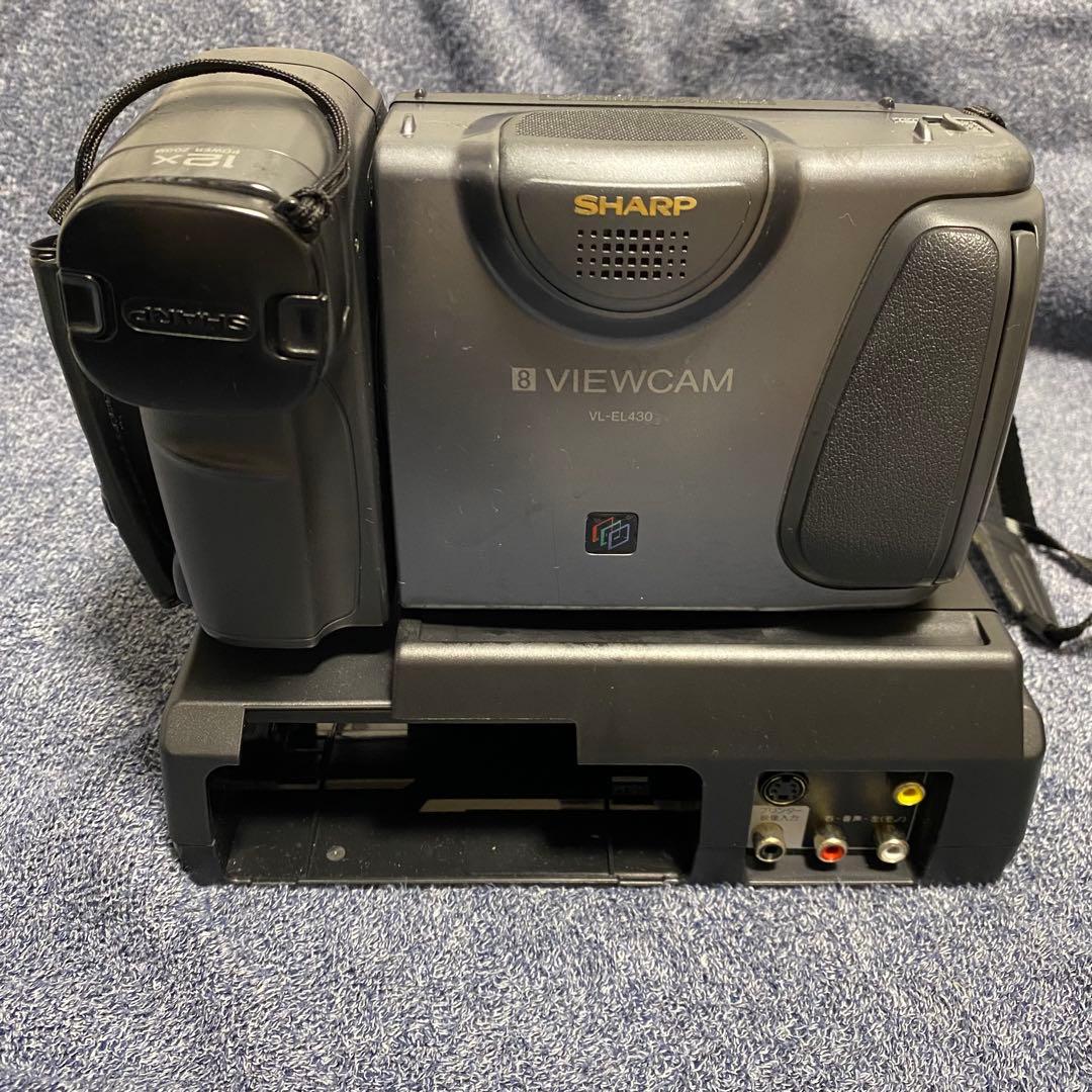 シャープ 8ミリ ビデオカメラ VL-HL80 ＋VR-KT87 2台セット