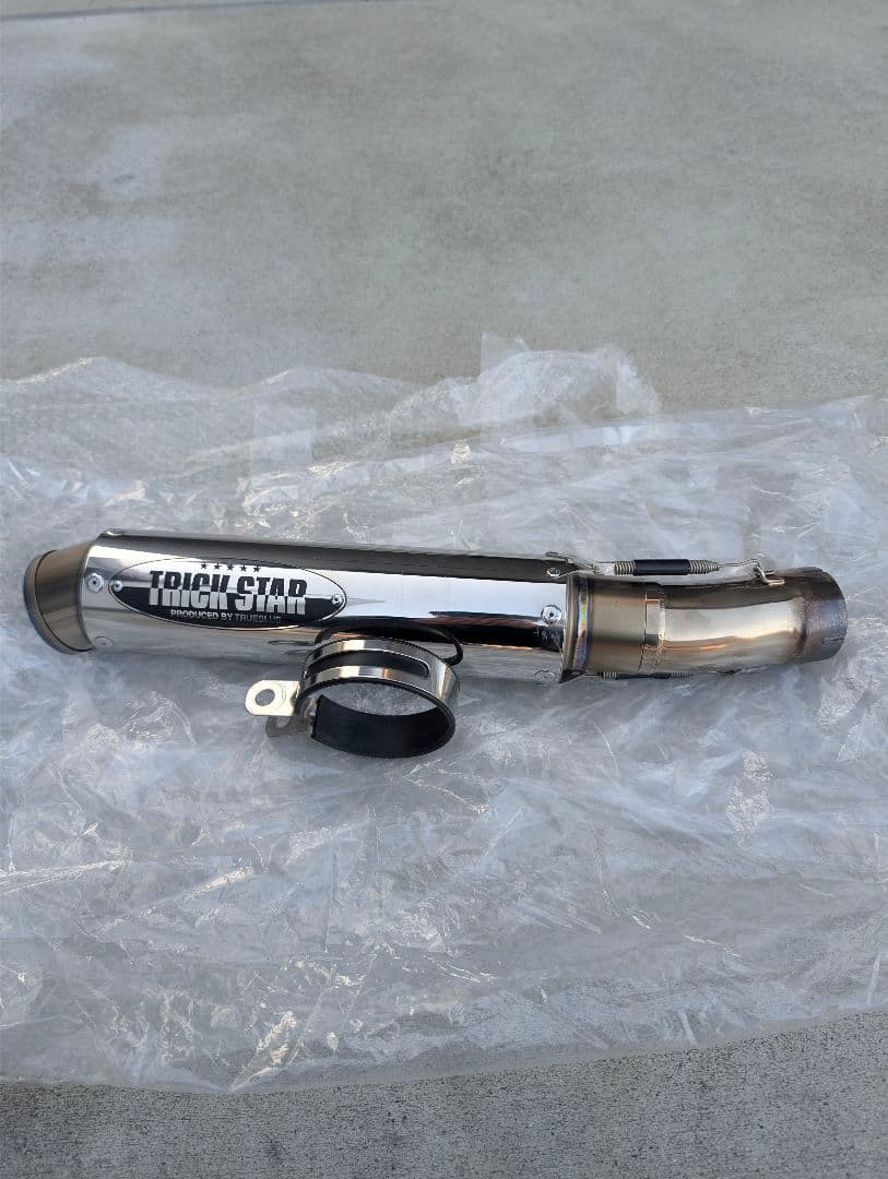 TRICK STAR スリップオン マフラー ZRX1200DAEG 中間パイプ