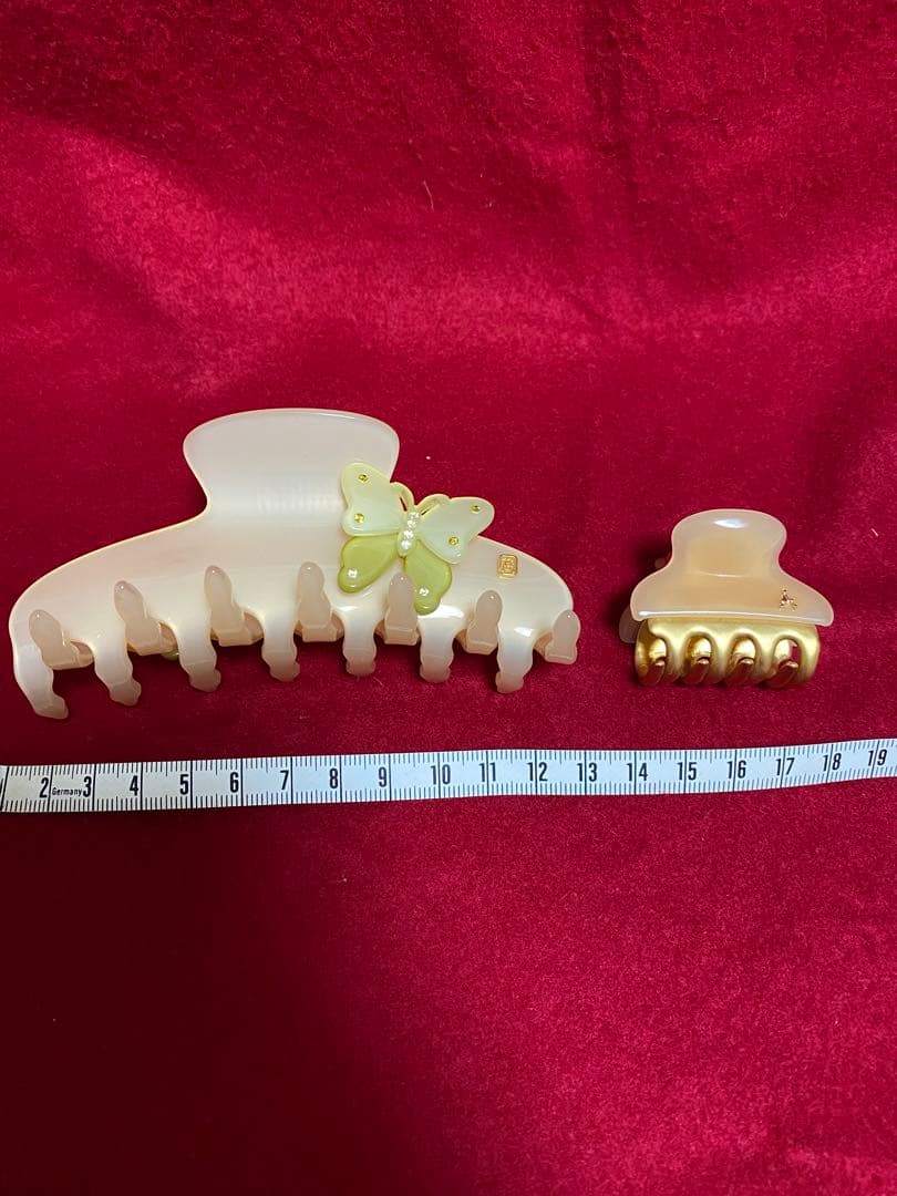 アレクサンドルドゥパリ Alexandre de paris ヘアクリップ 美品