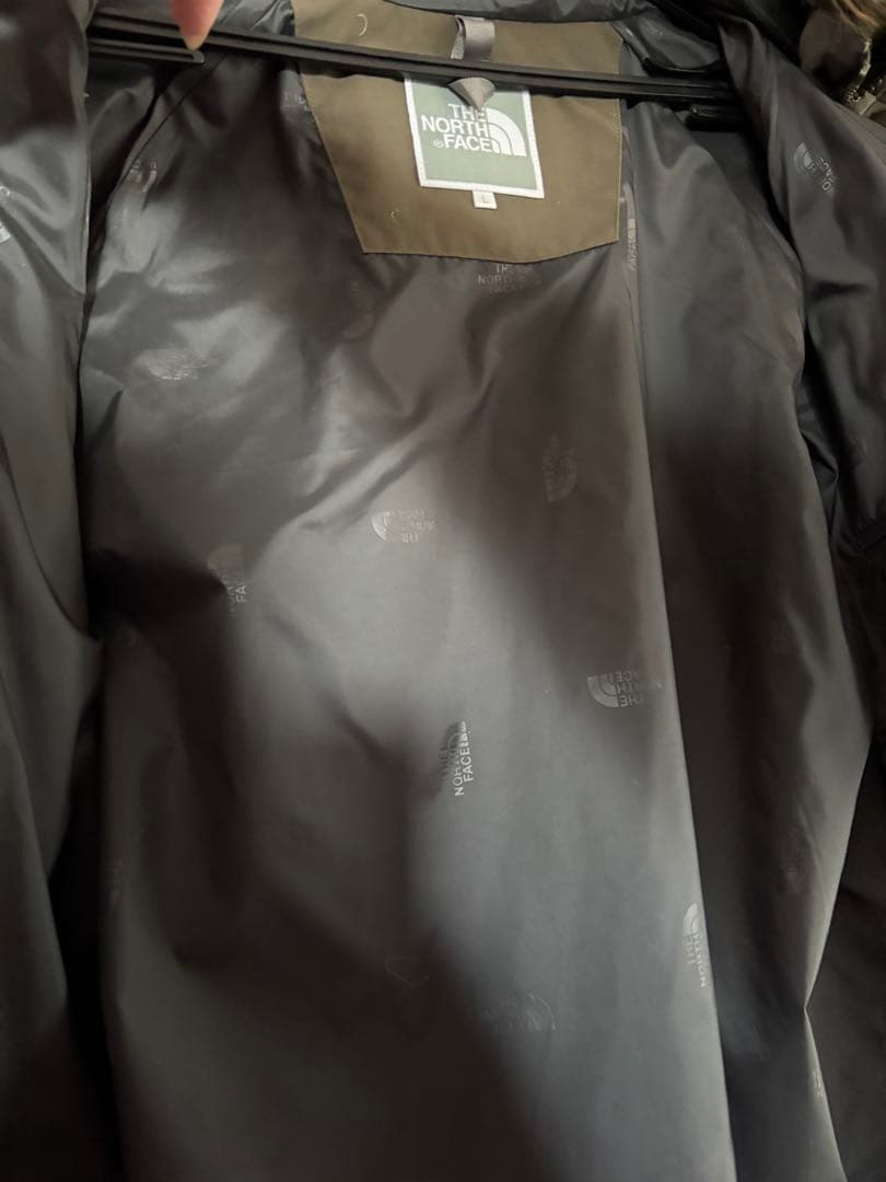 THE NORTH FACE オリーブ モッズコート Lサイズ　インナー付き
