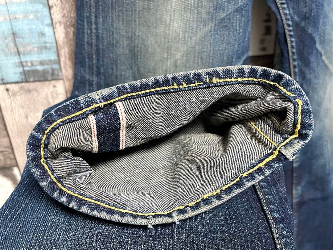 よこ スカルタグ 初期 90s ネイバーフッド ジーンズ デニムパンツ