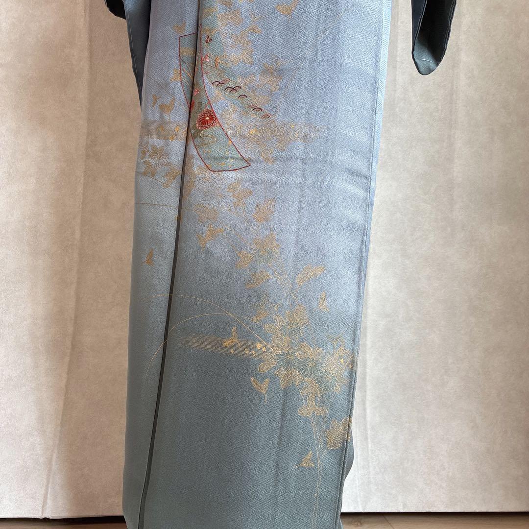 m*t様 訪問着　フルセット　着物　トールサイズ　正絹　刺繍　お祝い　七五三　J
