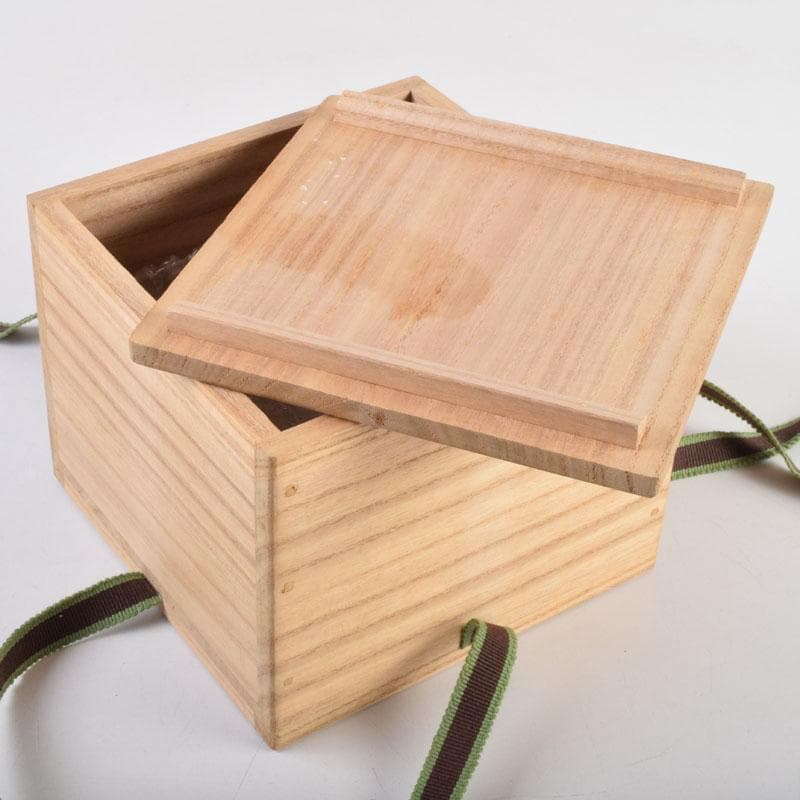 茶道具　楽吉左衛門　黒楽茶碗　時代箱付　V　9146