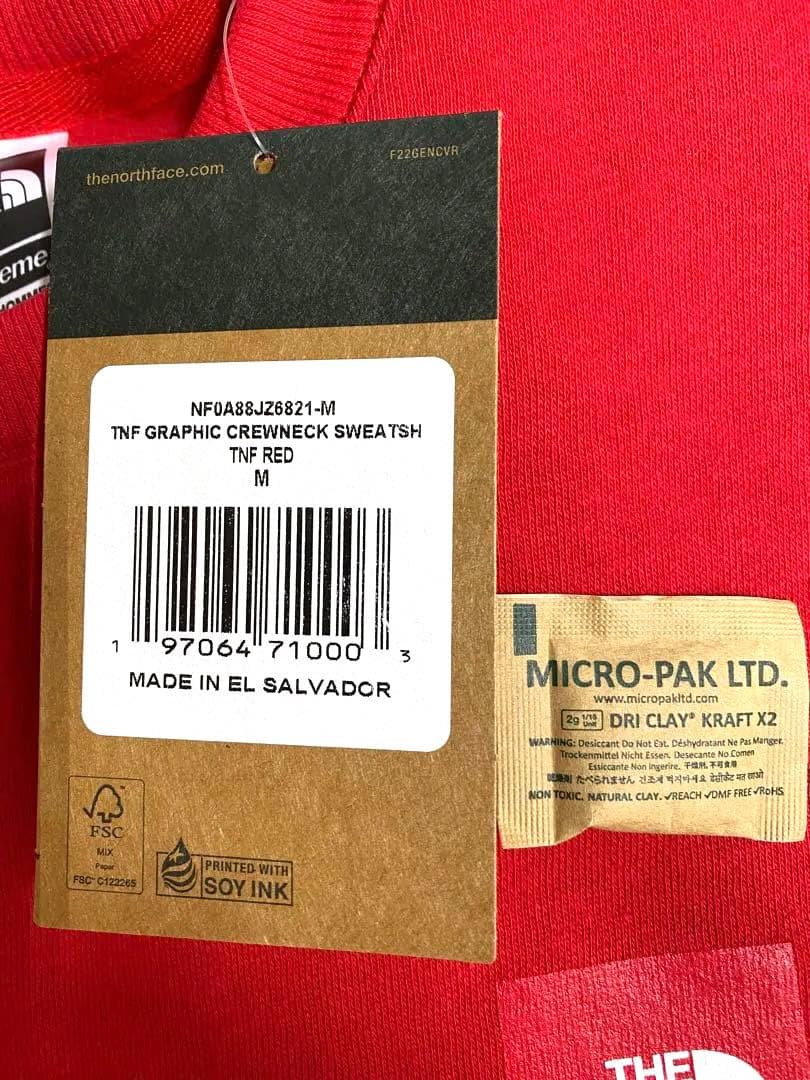 ◼️新品未使用◼️Supreme/The North Face Crewneck