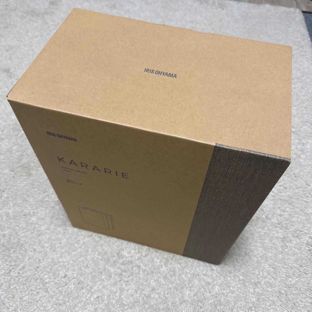 アイリスオーヤマ 布団乾燥機カラリエ ファブリックデザイン FK-D2-B