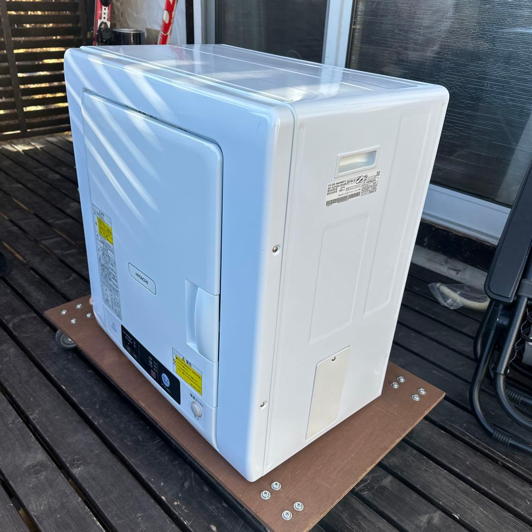 HITACHI 衣類乾燥機　乾燥機　DE-N40WX-W 　2019年製