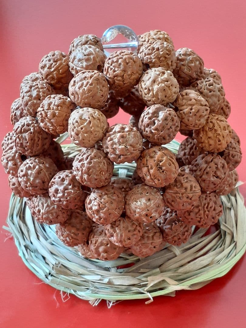 ☆半額以下セール☆ルドラクシャ神聖幾何学フラーレン　瞑想　開運　浄化　安眠　覚醒