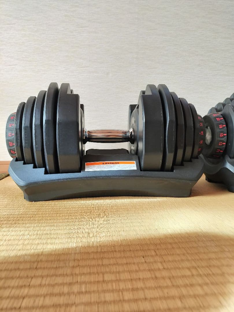 BARWING 可変式ダンベル 40kg x 2個セット★1/2